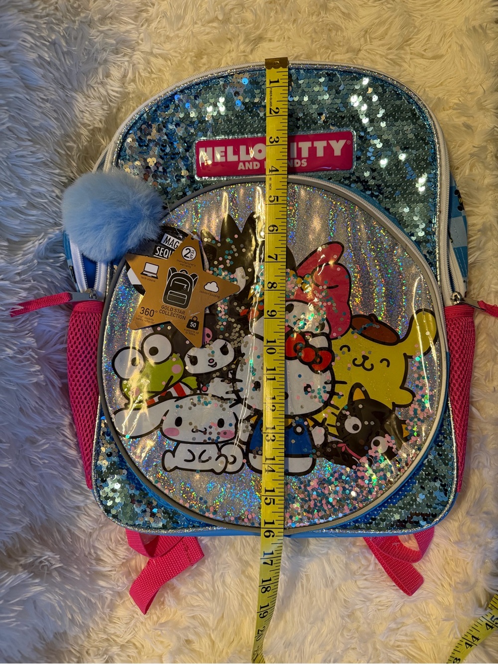 Hello Kitty Backpack - Blue/Pink - Picture 10 of 15